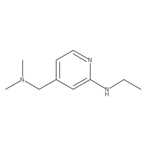 2-(Ethylamino)-N,N-dimethyl-4-pyridinemethanamine Structure