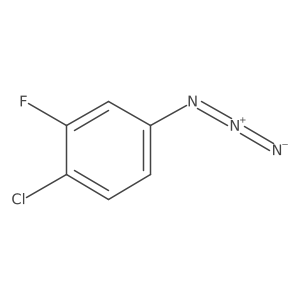 4-Azido-1-chloro-2-fluorobenzene Structure