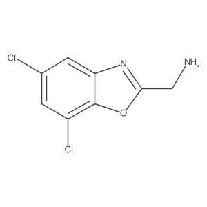 5,7-Dichlorobenzoxazole-2-methanamine Structure