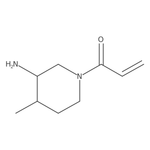 1-(3-Amino-4-methylpiperidin-1-yl)prop-2-en-1-one结构式