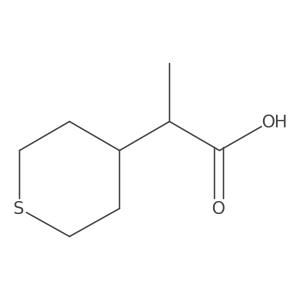 2-(Thian-4-yl)propanoic acid结构式