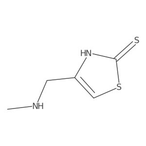 4-((Methylamino)methyl)thiazole-2-thiol Structure