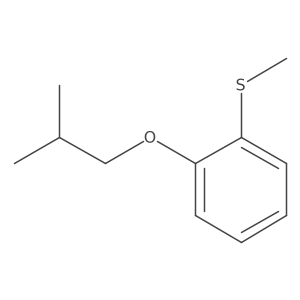 2-iso-Butoxyphenyl methyl sulfide结构式