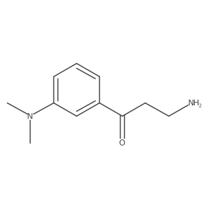 3-Amino-1-[3-(dimethylamino)phenyl]propan-1-one Structure