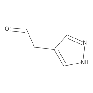 2-(1H-pyrazol-4-yl)acetaldehyde Structure