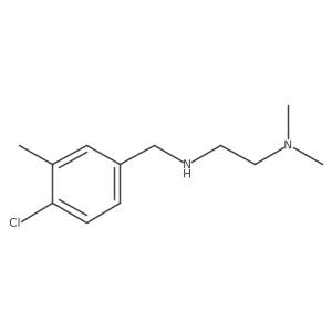 [(4-Chloro-3-methylphenyl)methyl][2-(dimethylamino)ethyl]amine Structure