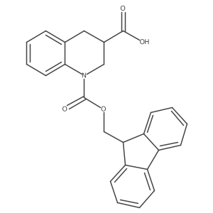 1-{[(9H-fluoren-9-yl)methoxy]carbonyl}-1,2,3,4-tetrahydroquinoline-3-carboxylic acid Structure