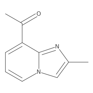 1-(2-Methylimidazo[1,2-a]pyridin-8-yl)ethan-1-one Structure