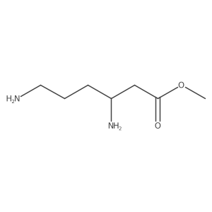 Methyl 3,6-diaminohexanoate Structure