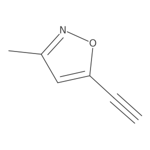 5-Ethynyl-3-methyl-1,2-oxazole结构式