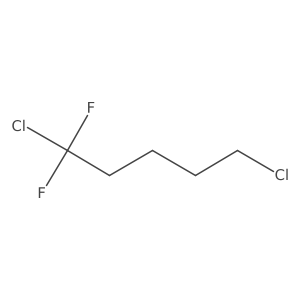 1,5-Dichloro-1,1-difluoropentane Structure