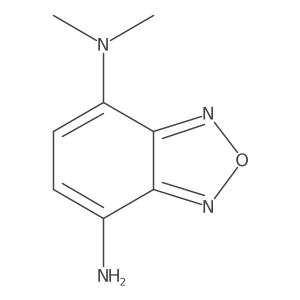 N,N-dimethyl-2,1,3-benzoxadiazole-4,7-diamine Structure