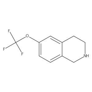 6-(Trifluoromethoxy)-1,2,3,4-tetrahydroisoquinoline Structure