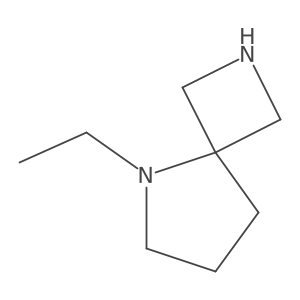 5-Ethyl-2,5-diazaspiro[3.4]octane结构式