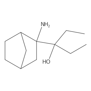 3-{2-Aminobicyclo[2.2.1]heptan-2-yl}pentan-3-ol Structure