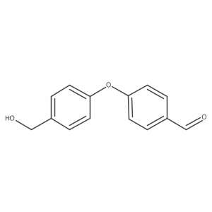 4-[4-(Hydroxymethyl)phenoxy]benzaldehyde结构式