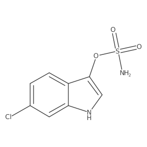 6-chloro-1H-indol-3-yl sulfamate结构式