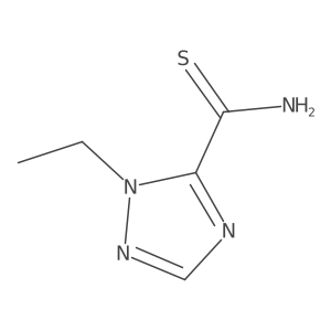 1-ethyl-1H-1,2,4-triazole-5-carbothioamide Structure