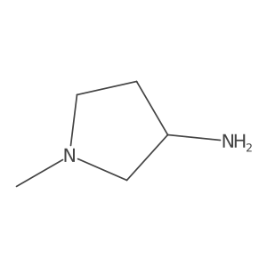 (3R)-1-(trideuteriomethyl)pyrrolidin-3-amine结构式