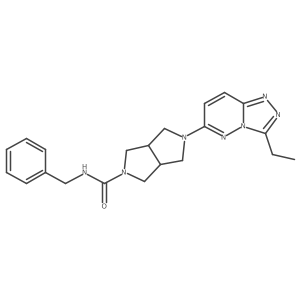 N-benzyl-5-{3-ethyl-[1,2,4]triazolo[4,3-b]pyridazin-6-yl}-octahydropyrrolo[3,4-c]pyrrole-2-carboxamide Structure