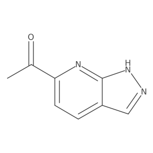 1-(1H-Pyrazolo[3,4-b]pyridin-6-yl)ethan-1-one Structure