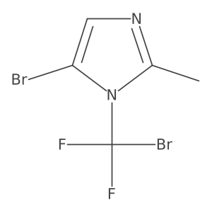 5-bromo-1-(bromodifluoromethyl)-2-methyl-1H-imidazole Structure