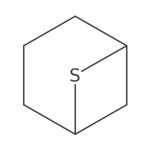 6-Thiabicyclo[3.1.1]heptane Structure