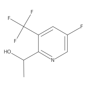 CC(O)c1ncc(F)cc1C(F)(F)F结构式