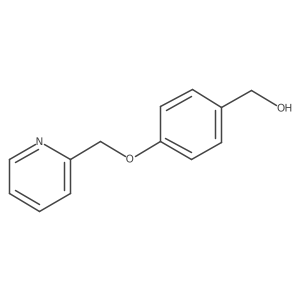 (4-(Pyridin-2-ylmethoxy)-phenyl)-methanol结构式