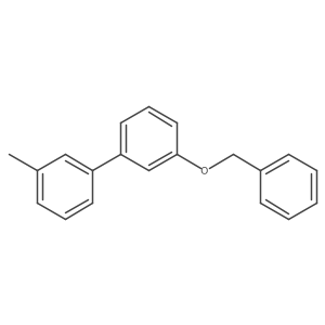 3-(Benzyloxy)-3'-methyl-1,1'-biphenyl结构式