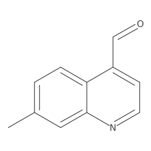 7-Methylquinoline-4-carbaldehyde Structure