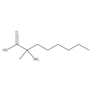 (2S)-2-Amino-2-methyloctanoic acid结构式