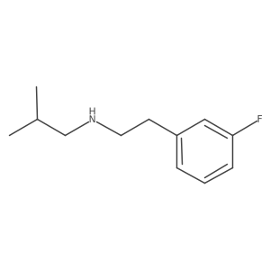 [2-(3-Fluorophenyl)ethyl](2-methylpropyl)amine Structure