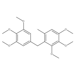 1,2,3-Trimethoxy-5-methyl-4-[(3,4,5-trimethoxyphenyl)methyl]benzene Structure