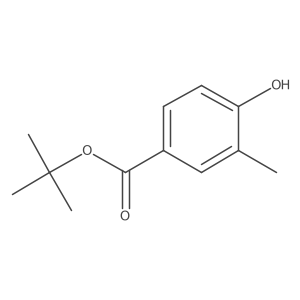 Tert-butyl 4-hydroxy-3-methylbenzoate Structure