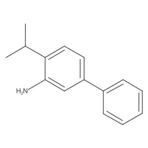 5-Phenyl-2-(propan-2-yl)aniline结构式