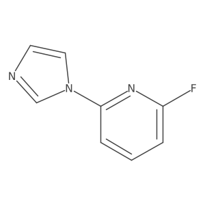 2-fluoro-6-(1H-imidazol-1-yl)pyridine Structure