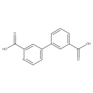 4-(3-Carboxyphenyl)picolinic acid Structure