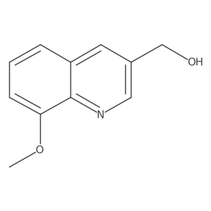 (8-Methoxyquinolin-3-yl)methanol结构式