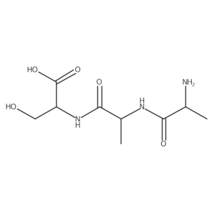 Ala-Ala-Ser结构式