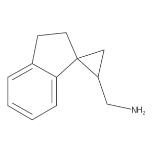 (2',3'-Dihydrospiro[cyclopropane-1,1'-inden]-2-yl)methanamine Structure