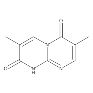 3,7-Dimethyl-2H-pyrimido[1,2-a]pyrimidine-2,6(1H)-dione结构式