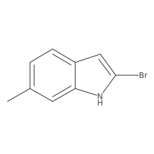 2-Bromo-6-methyl-1H-indole Structure