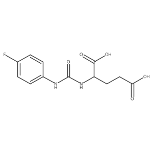 2-{[(4-Fluorophenyl)carbamoyl]amino}pentanedioic acid Structure