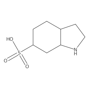 octahydro-1H-indole-6-sulfonic acid结构式