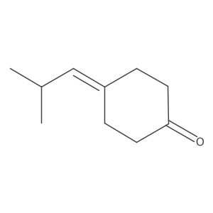 4-(2-Methylpropylidene)cyclohexan-1-one Structure