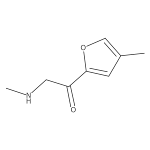 2-(Methylamino)-1-(4-methylfuran-2-yl)ethan-1-one结构式