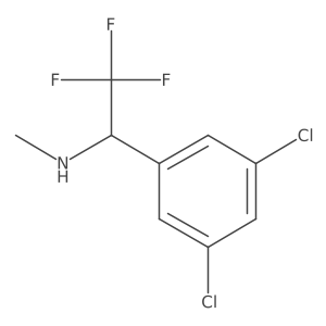 1-(3,5-Dichlorophenyl)-2,2,2-trifluoro-N-methylethanamine结构式
