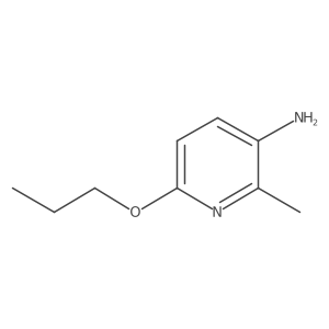 2-Methyl-6-propoxypyridin-3-amine结构式