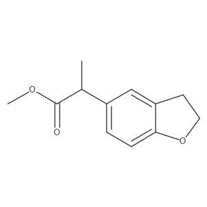 Methyl 2-(2,3-dihydro-1-benzofuran-5-YL)propanoate Structure